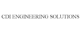 CDI ENGINEERING SOLUTIONS