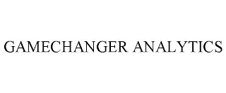 GAMECHANGER ANALYTICS