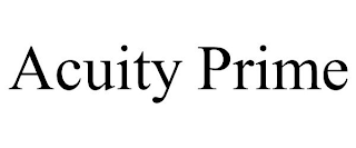 ACUITY PRIME