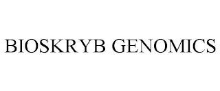 BIOSKRYB GENOMICS