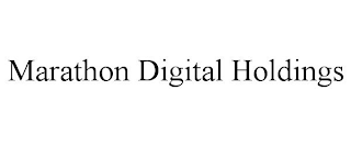 MARATHON DIGITAL HOLDINGS