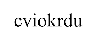 CVIOKRDU