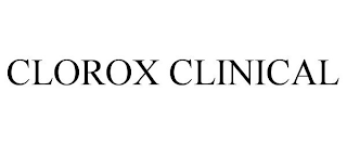 CLOROX CLINICAL