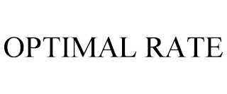 OPTIMAL RATE