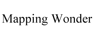 MAPPING WONDER