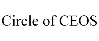 CIRCLE OF CEOS