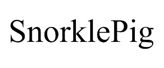 SNORKLEPIG