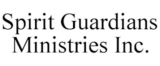 SPIRIT GUARDIANS MINISTRIES INC.