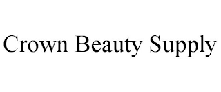 CROWN BEAUTY SUPPLY