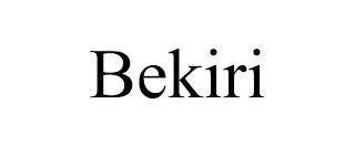 BEKIRI