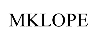 MKLOPE