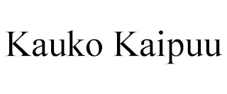 KAUKO KAIPUU