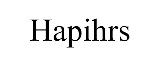 HAPIHRS