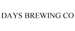 DAYS BREWING CO