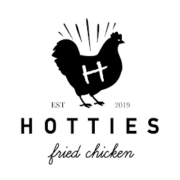 H EST 2019 HOTTIES FRIED CHICKEN