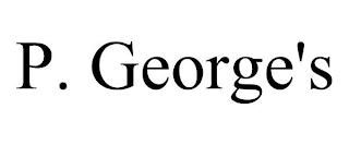 P. GEORGE'S