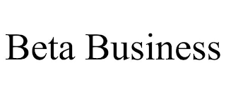 BETA BUSINESS