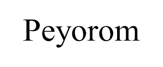 PEYOROM