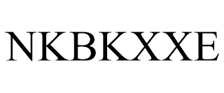 NKBKXXE