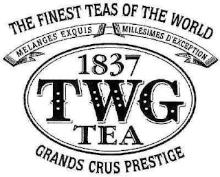 THE FINEST TEAS OF THE WORLD 1837 TWG TEA MÉLANGES EXQUIS MILLÉSIMES D'EXCEPTION GRANDS CRUS PRESTIGE