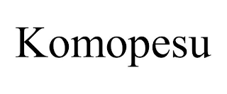 KOMOPESU