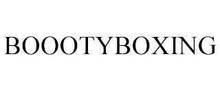 BOOOTYBOXING