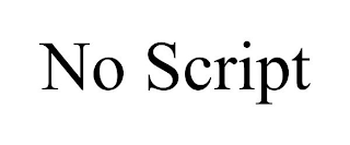 NO SCRIPT