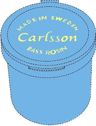 CARLSSON MADE IN SWEDEN BASS ROSIN