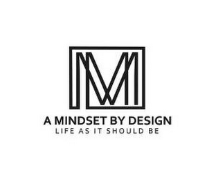 M A MINDSET BY DESIGN LIFE AS IT SHOULD BE