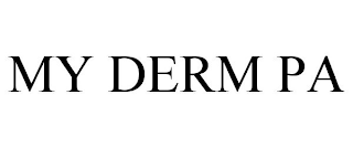 MY DERM PA