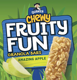 QUAKER CHEWY FRUITY FUN GRANOLA BARS AMAZING APPLE