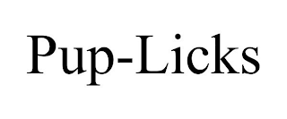 PUP-LICKS