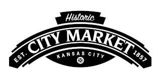 HISTORIC EST. CITY MARKET 1857 KANSAS CITY