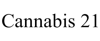 CANNABIS 21