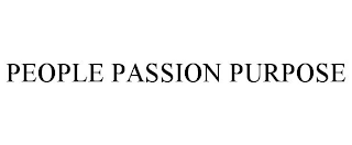 PEOPLE PASSION PURPOSE