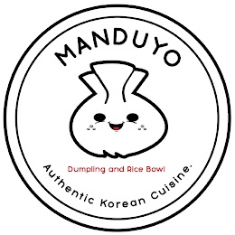 MANDUYO DUMPLINGS AND RICE BOWL AUTHENTIC KOREAN CUISINE