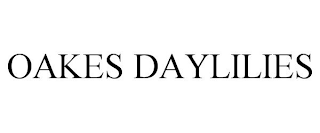 OAKES DAYLILIES