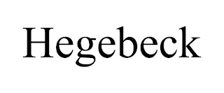 HEGEBECK