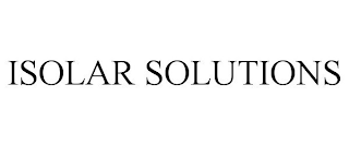 ISOLAR SOLUTIONS