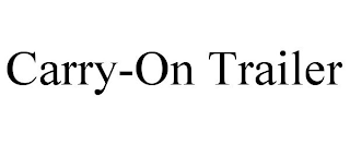 CARRY-ON TRAILER