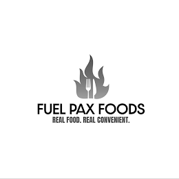 FUEL PAX FOODS REAL FOOD. REAL CONVENIENT.
