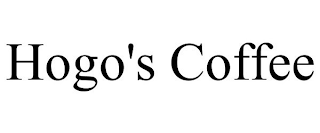 HOGO'S COFFEE