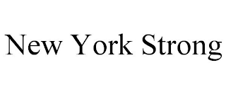 NEW YORK STRONG