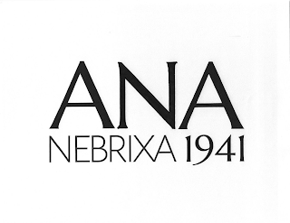 ANA NEBRIXA 1941