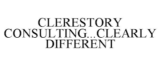 CLERESTORY CONSULTING...CLEARLY DIFFERENT