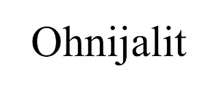 OHNIJALIT