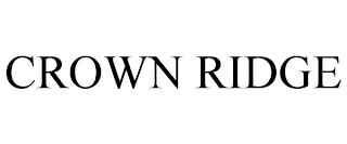 CROWN RIDGE