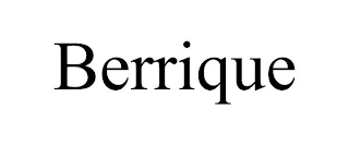 BERRIQUE