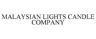 MALAYSIAN LIGHTS CANDLE COMPANY