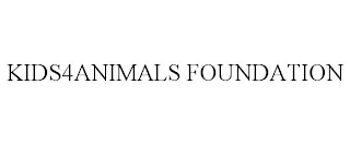 KIDS4ANIMALS FOUNDATION